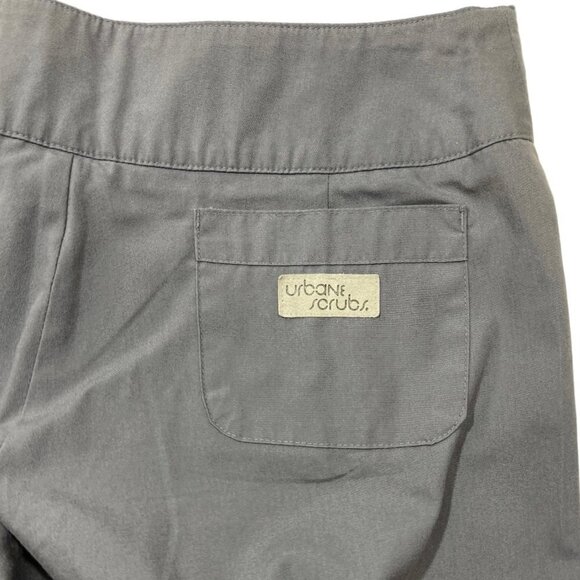 URBANE SCRUBS Women's Uniform Pants Size Small Grey Pockets Nurse Medical Scrubs - Picture 4 of 14